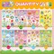 378 PCS Easter Stickers for Kids, Spring Stickers Assorted Easter Egg Bunny Stickers Easter Basket Stuffers, Easter Gifts, Teacher School Classroom Party Favors Supplies for Kids
